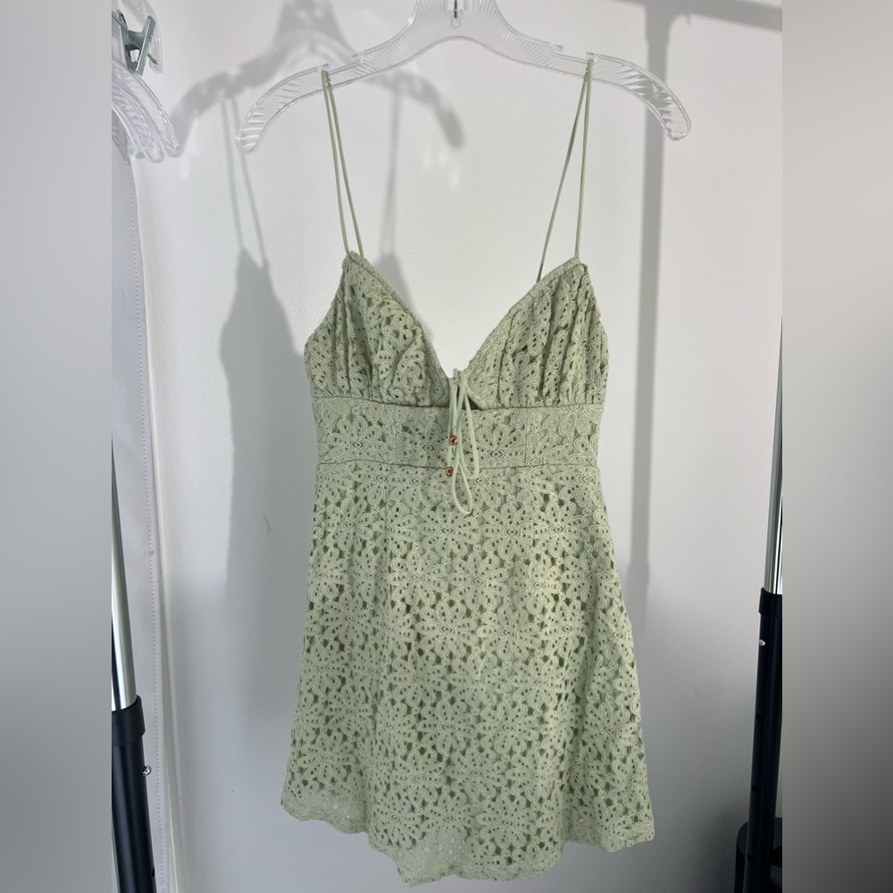 Come Back to Me Dress Apple Green